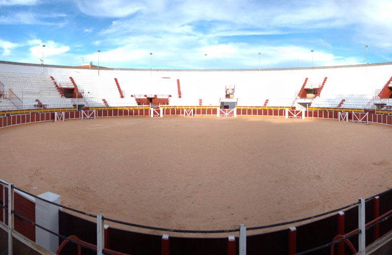 Interior de la Plaza de toros de Tomelloso